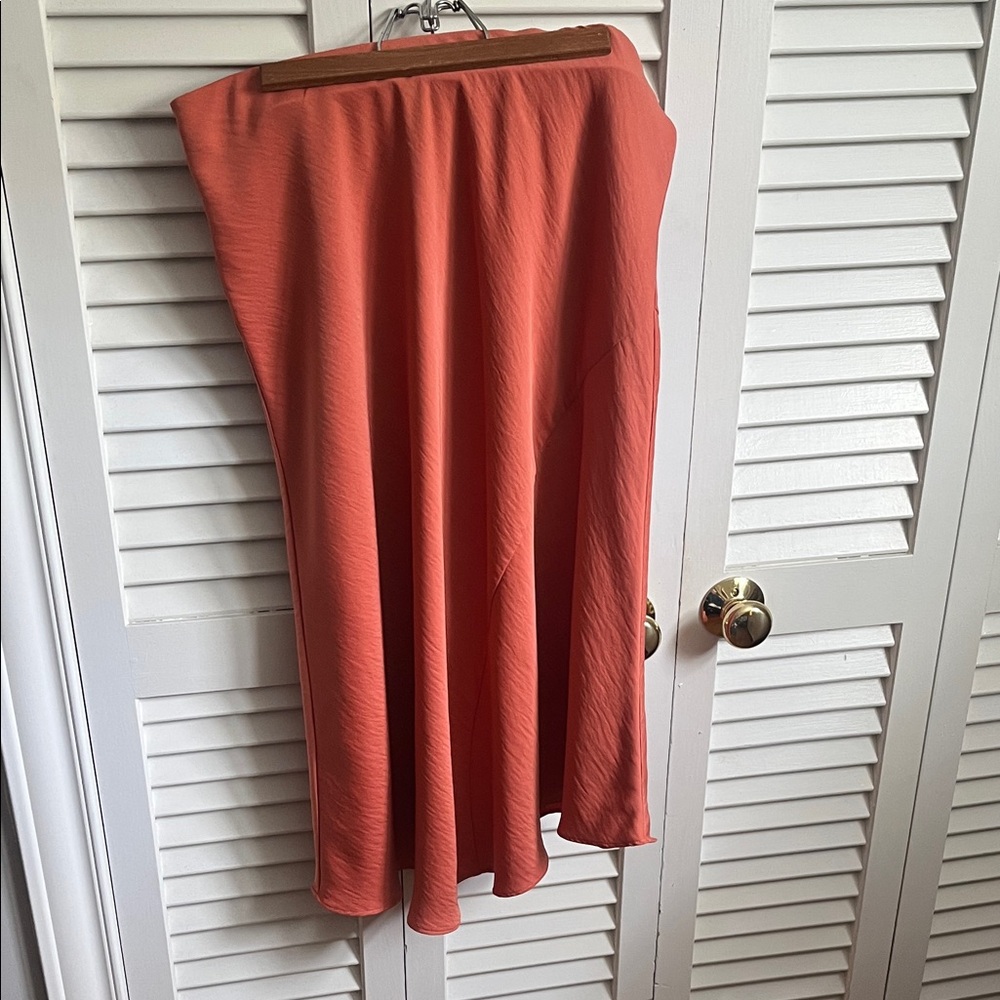 a new day Vibrant Orange A-Line Skirt